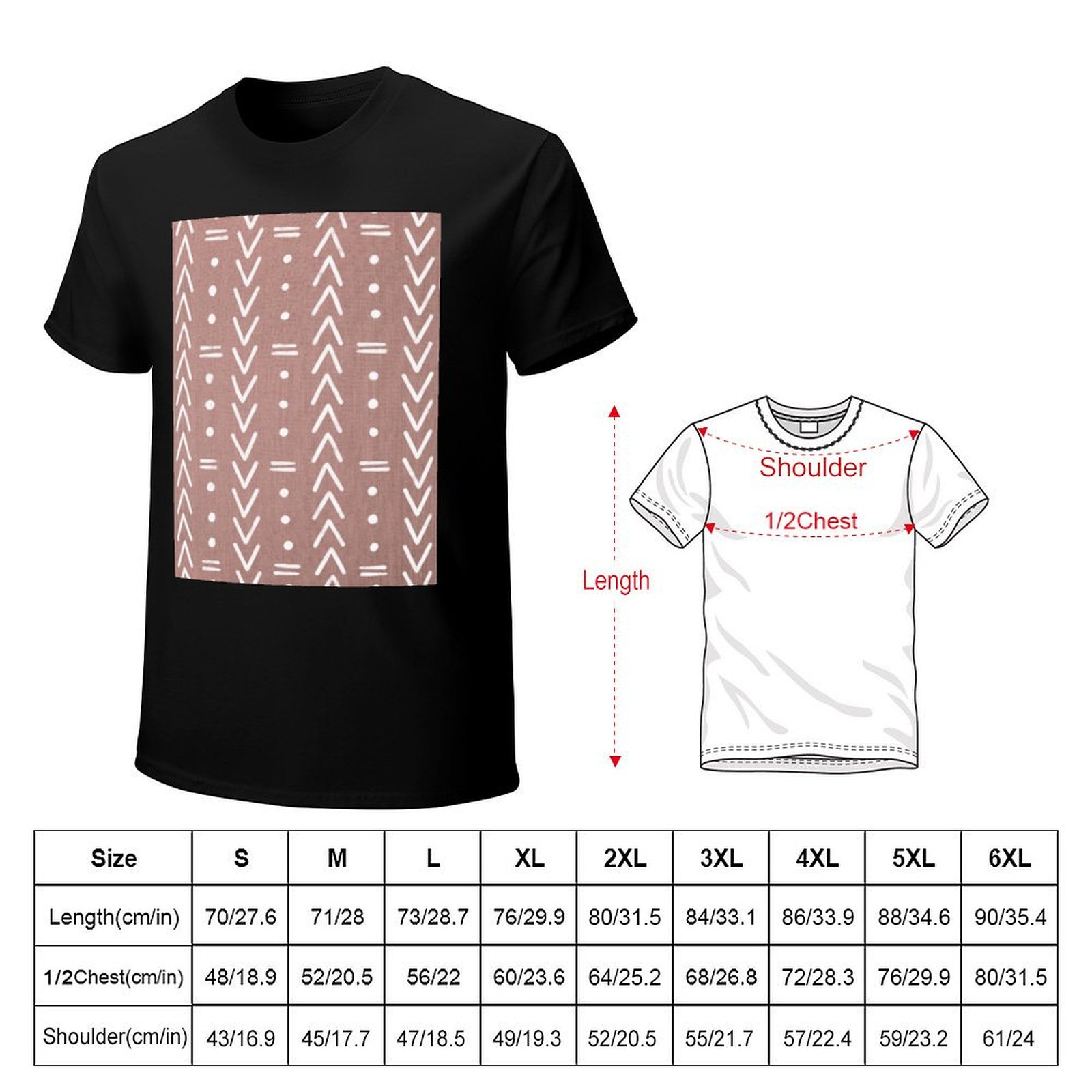 T-shirt Leggera da Palestra co - Mudcloth Print Top recensione e prezzo