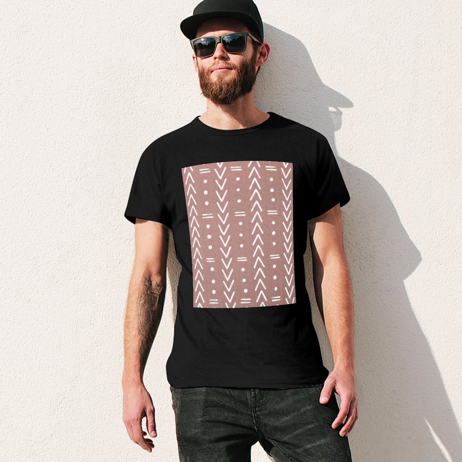 T-shirt Leggera da Palestra co - Mudcloth Print Top recensione e prezzo
