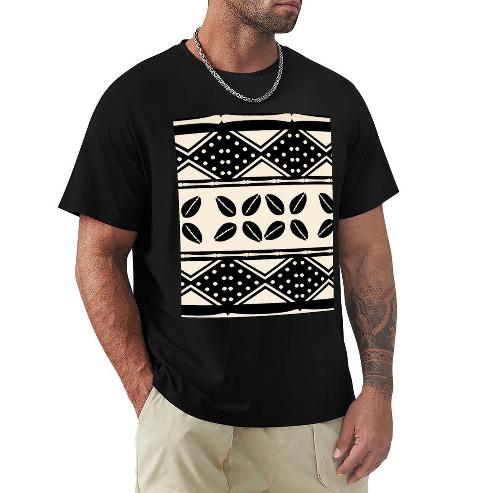 T-shirt con motivo astratto af - Mudcloth Print Top recensione e prezzo