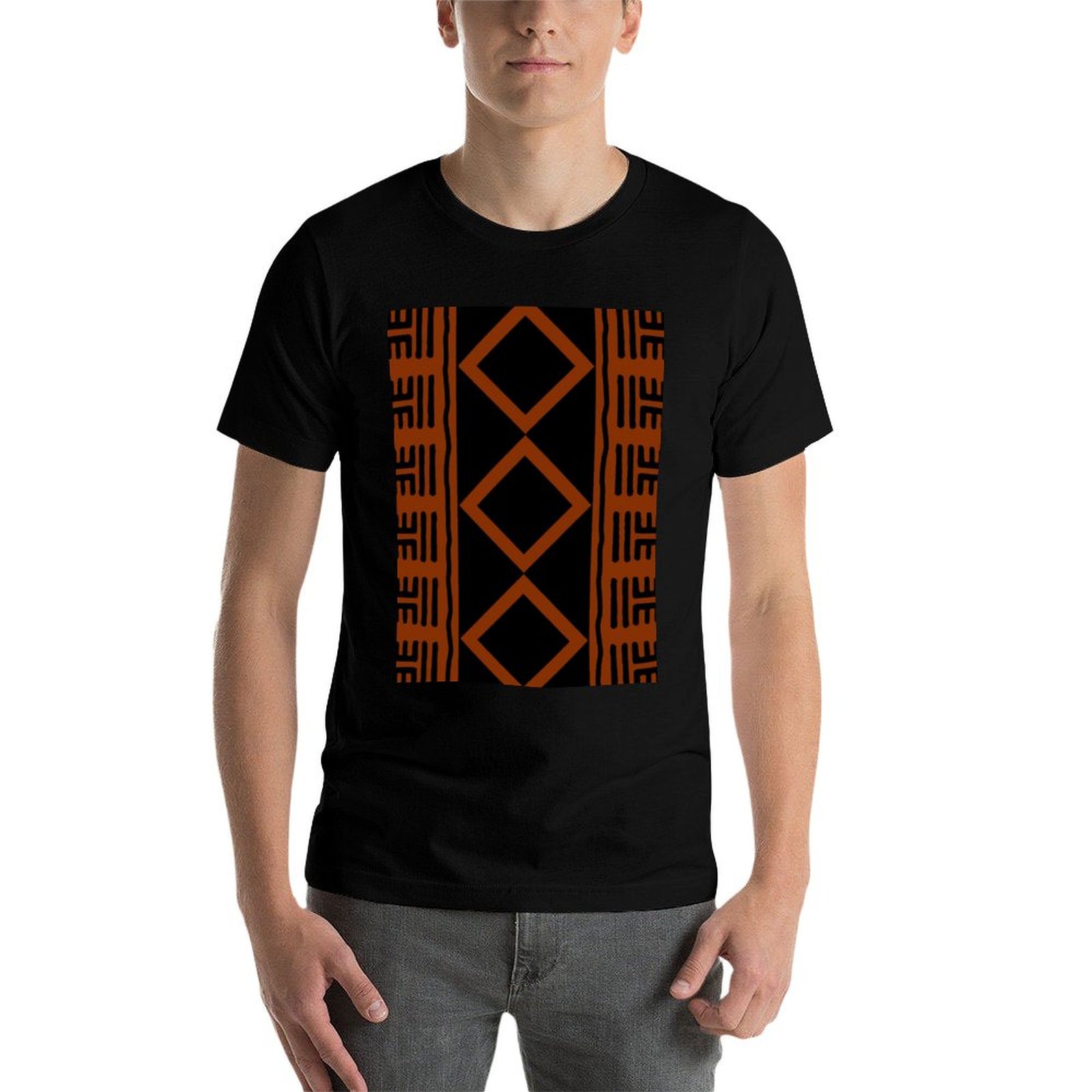 T-shirt in tessuto africano co - Mudcloth Print Top recensione e prezzo