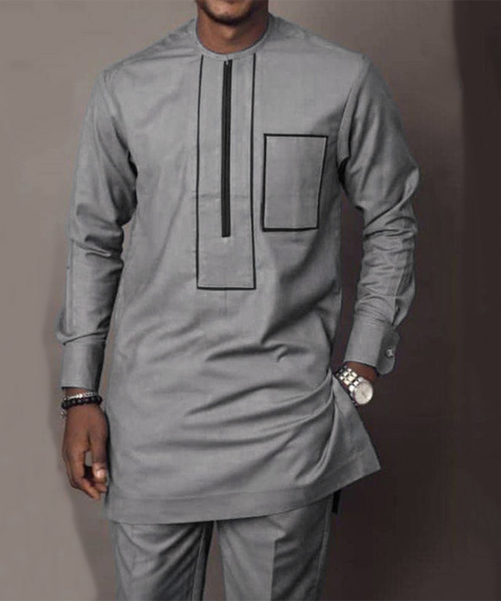 African Men 2024 Summer Suit m - Dashiki Shirt Men recensione e prezzo