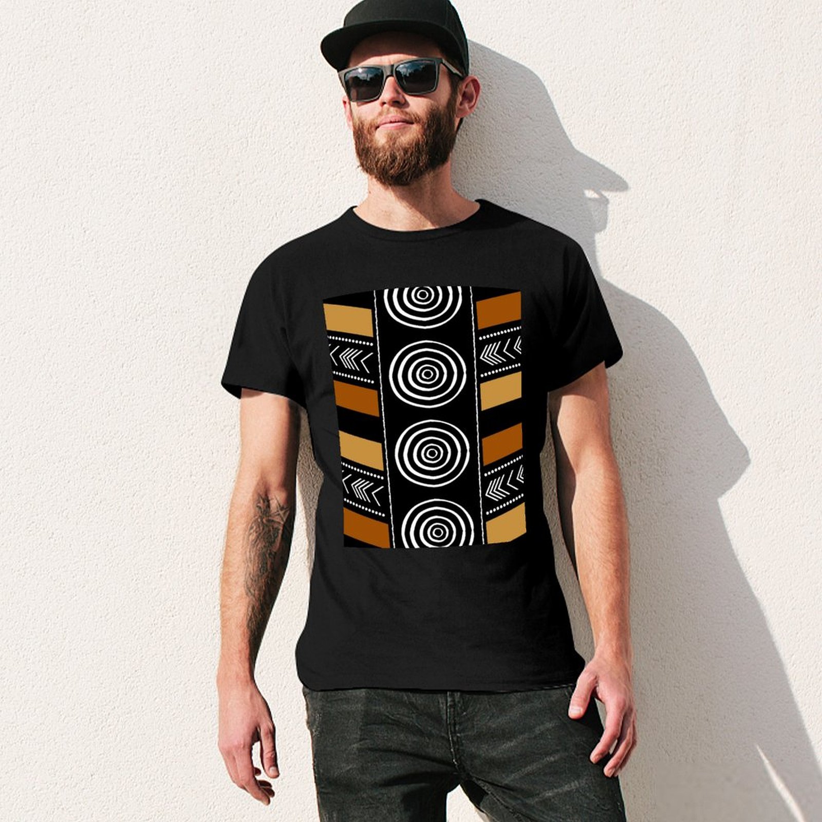 T-shirt con stampa semplice e  - Mudcloth Print Top recensione e prezzo