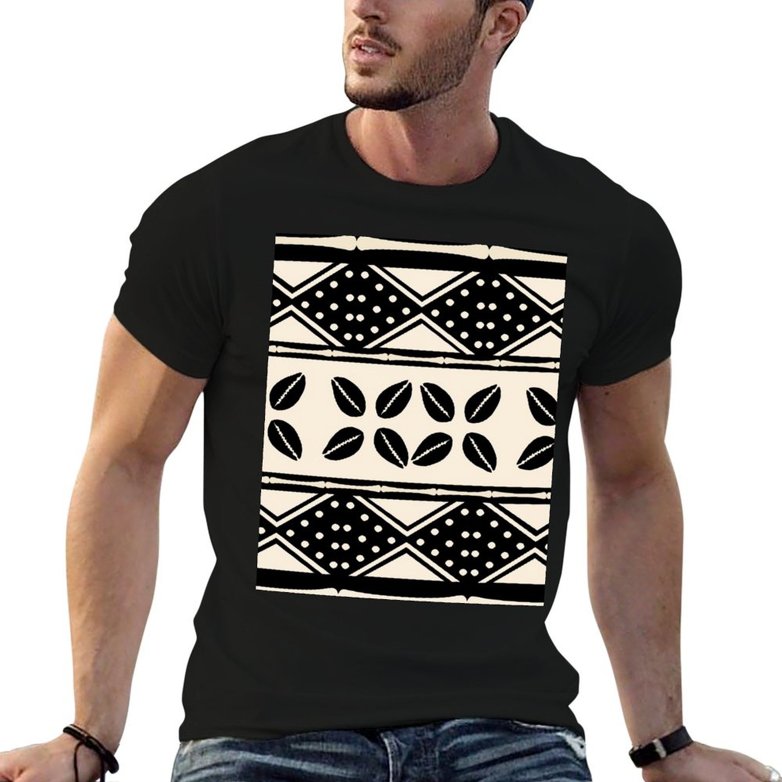 T-shirt con motivo astratto af - Mudcloth Print Top recensione e prezzo