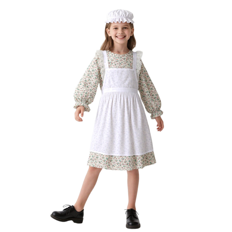 Abito da ragazza con stampa fl - Ethnic Fashion Clothing recensione e prezzo