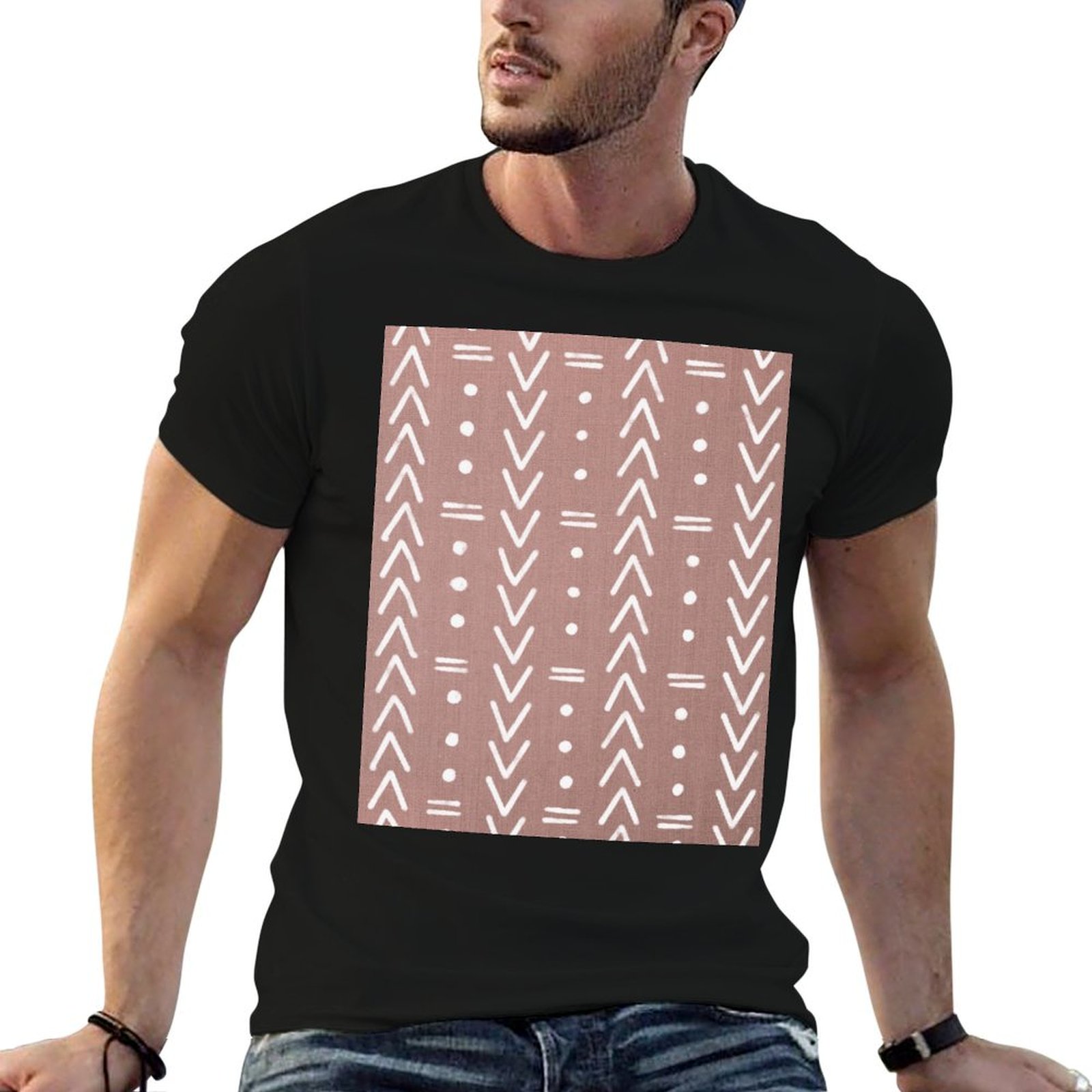 T-shirt Mudcloth con forme geo - Mudcloth Print Top recensione e prezzo