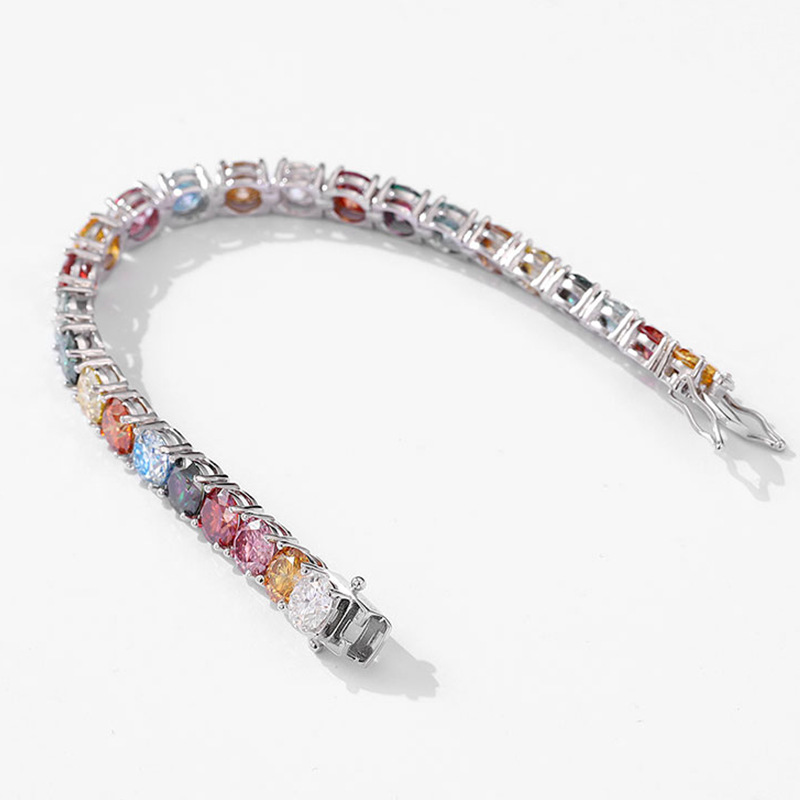 Bracciale in moissanite color  - Ethnic Fashion Wear For Women recensione e prezzo