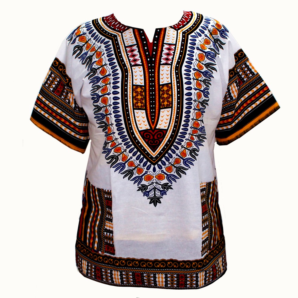 (spedizione veloce) 2016 T-shi - Dashiki Shirt Men recensione e prezzo