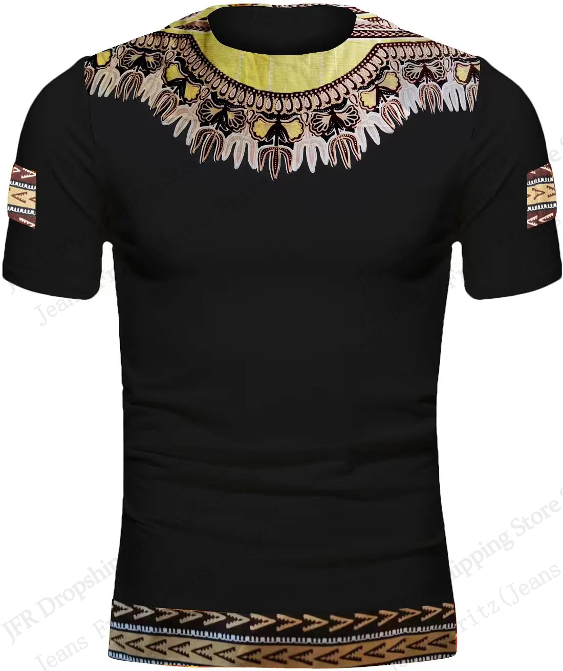 T-shirt con Stampa 3D Dashiki  - Dashiki Shirt Men recensione e prezzo